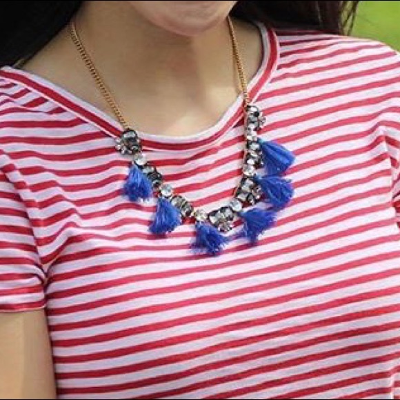 Tassel Statement Necklace - Picture 4 of 4